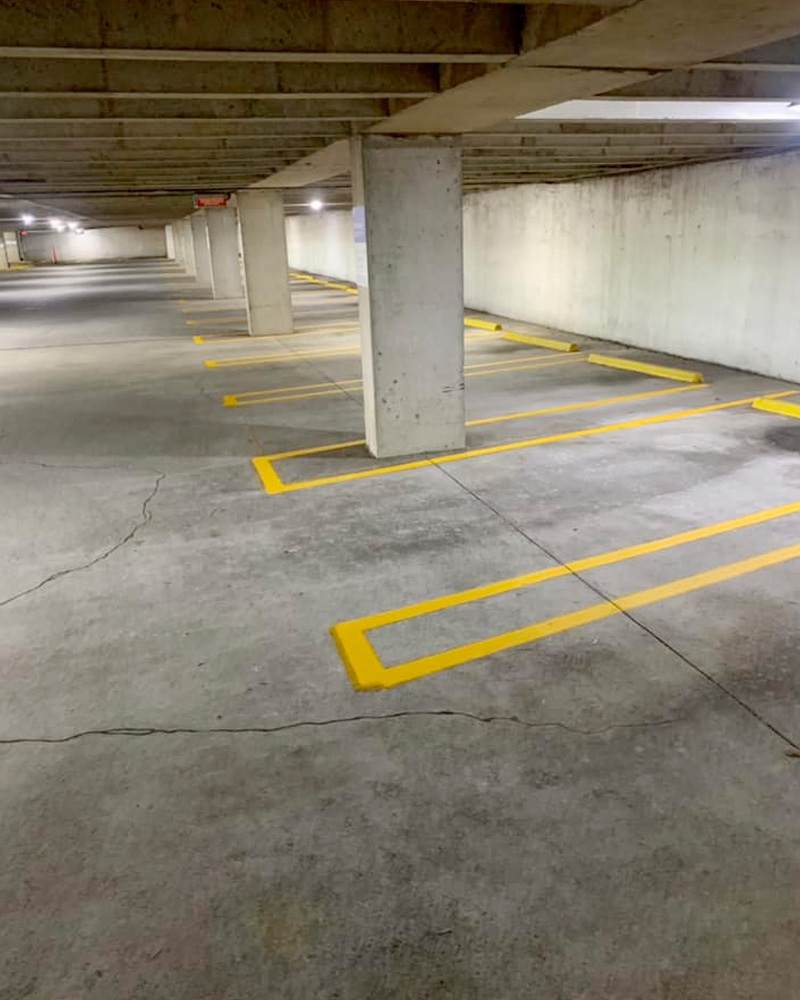 parking lot striping services in Knoxville TN